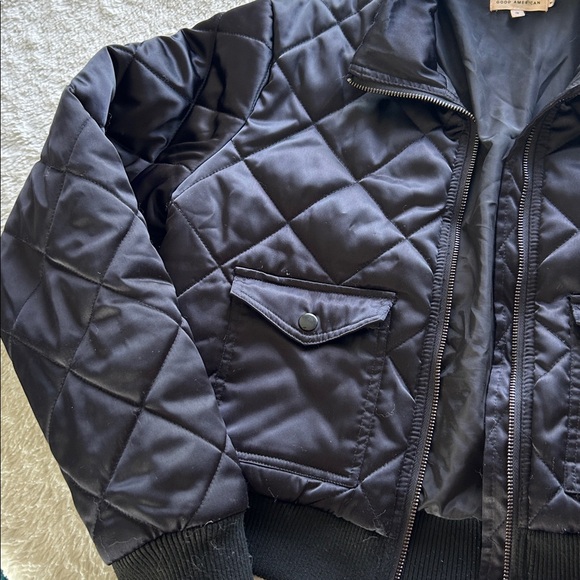 Good American quilted bomber jacket - Picture 4 of 11